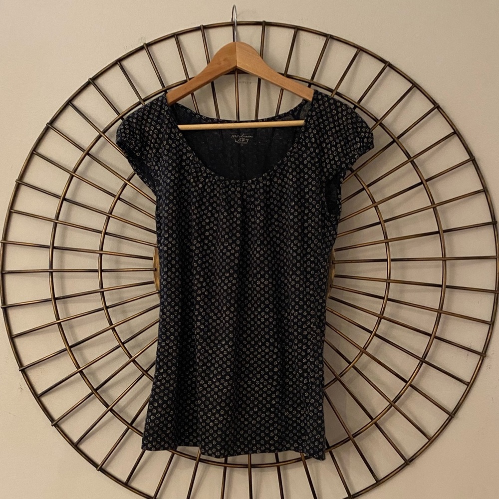 NWOT Loft 100% linen shirt